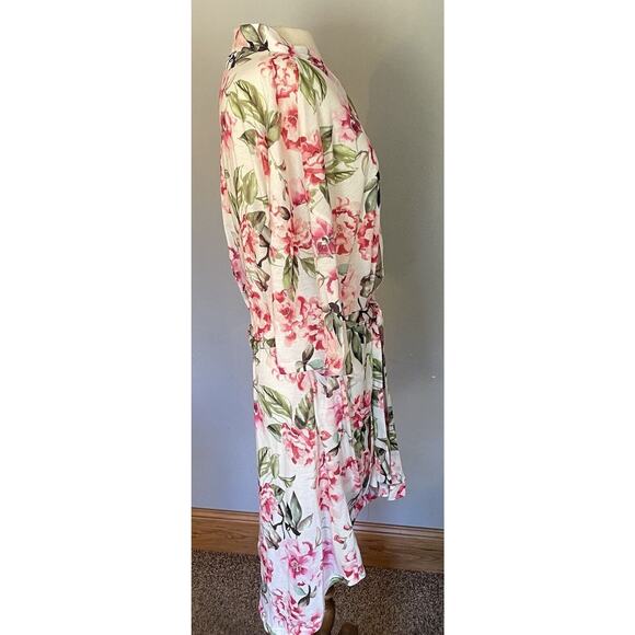 Show Me Your Mumu Brie Robe Garden of Bloom Floral Lightweight One Size Belted - Picture 3 of 12